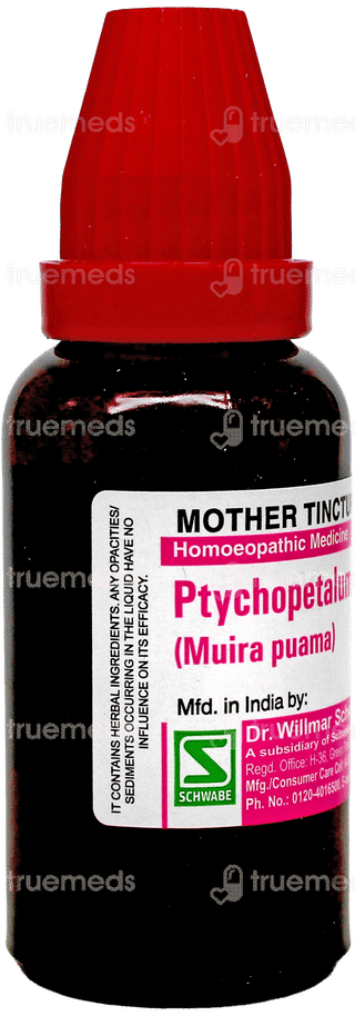 Dr Willmar Schwabe Muira Puama Q Mother Tincture 30Ml